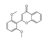 2',6'-dimethoxyflavone Structure
