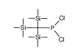 dichloro(tris(trimethylsilyl)methyl)phosphane Structure