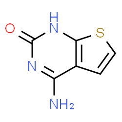 4-Aminothieno[2,3-d]pyrimidin-2(1H)-one结构式