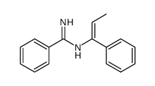 (E)-N-(1-phenylprop-1-en-1-yl)benzimidamide Structure