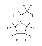 2,2,3,3,4,4,5,5-octafluoro-1-(pentafluoroethyl)-Pyrrolidine Structure