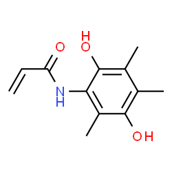 2-Propenamide, N-(2,5-dihydroxy-3,4,6-trimethylphenyl)- (9CI) Structure