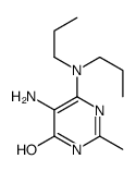 4(1H)-Pyrimidinone,5-amino-6-(dipropylamino)-2-methyl-(9CI) picture