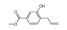 methyl 3-hydroxy-4-(2-propenyl)benzoate Structure
