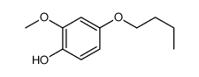 4-butoxy-2-methoxyphenol Structure