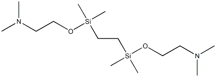 1,2-Bis(2-(N,N-Dimethylamino)EthoxyDimethylsilyl)Ethane structure
