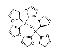 Hexa(2-furyl)disiloxane Structure