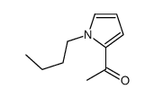 Ethanone, 1-(1-butyl-1H-pyrrol-2-yl)- (9CI) Structure