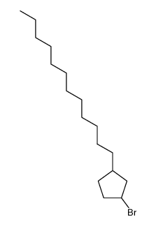 1-bromo-3-dodecyl-cyclopentane Structure