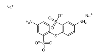 disodium 2,2'-thiobis[5-aminobenzenesulphonate] Structure