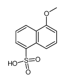 5-Methoxynaphtalin-1-sulfonsaeure Structure