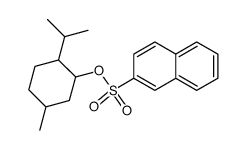 naphthalene-2-sulfonic acid menthyl ester结构式