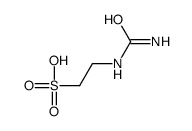 2-(carbamoylamino)ethanesulfonic acid结构式