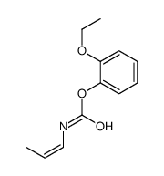 (2-ethoxyphenyl) N-prop-1-enylcarbamate结构式