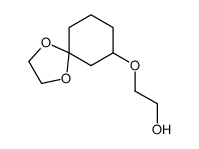 2-(1,4-dioxaspiro[4.5]decan-7-yloxy)ethanol结构式