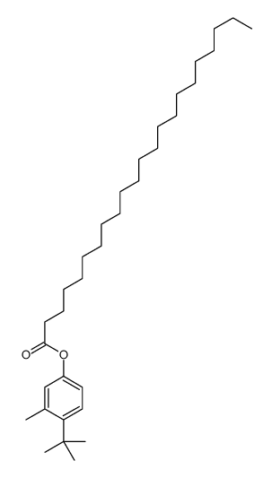 (4-tert-butyl-3-methylphenyl) docosanoate结构式