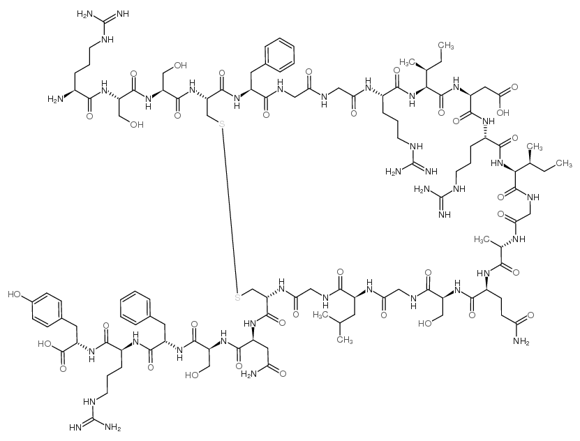 Auriculin B structure