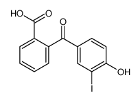 2-(4-hydroxy-3-iodobenzoyl)benzoic acid Structure