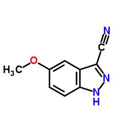 5-Methoxy-1H-indazole-3-carbonitrile picture