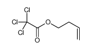 but-3-enyl 2,2,2-trichloroacetate Structure