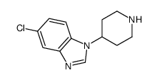 5-chloro-1-piperidin-4-ylbenzimidazole Structure