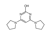 4,6-dipyrrolidin-1-yl-1H-pyrimidin-2-one Structure