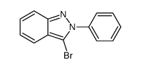 3-bromo-2-phenylindazole结构式