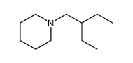 Piperidine, 1-(2-ethylbutyl) Structure