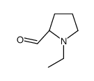 (2R)-1-ethylpyrrolidine-2-carbaldehyde Structure