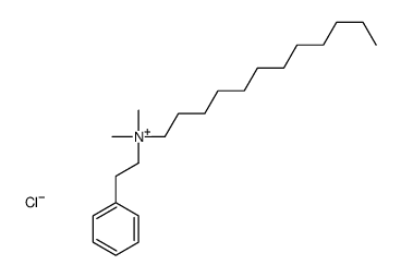 dodecyl-dimethyl-(2-phenylethyl)azanium,chloride结构式