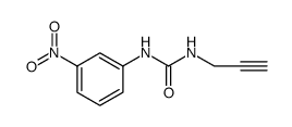 Urea, N-(3-nitrophenyl)-N'-2-propyn-1-yl structure