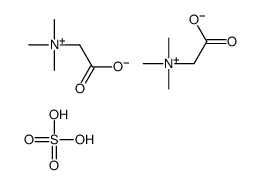 bis[(carboxymethyl)trimethylammonium] sulphate Structure