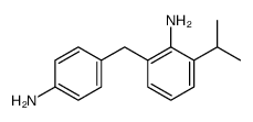2-[(4-aminophenyl)methyl]-6-propan-2-ylaniline结构式