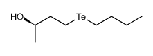(R)-1-(n-butyltellanyl)-3-butanol结构式