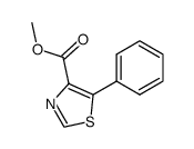 methyl 5-phenylthiazole-4-carboxylate Structure