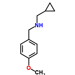 N-(Cyclopropylmethyl)-4-Methoxy-benzylamine Structure