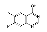 7-氟-6-甲基喹唑啉-4(3h)-酮结构式