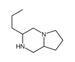 3-丙基八氢吡咯并[1,2-a]吡嗪结构式