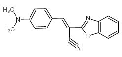 (E)-2-(苯并[d]噻唑-2-基)-3-(4-(二甲氨基)苯基)丙烯腈图片