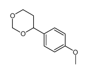 4-(4-methoxyphenyl)-1,3-dioxane Structure