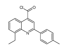 8-Ethyl-2-(p-tolyl)quinoline-4-carbonyl chloride picture