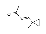 3-Buten-2-one, 4-(1-methylcyclopropyl)-, (E)- (9CI) Structure