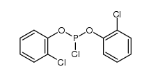 chloro-bis-(2-chloro-phenoxy)-phosphine结构式