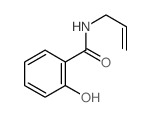 Benzamide,2-hydroxy-N-2-propen-1-yl- structure