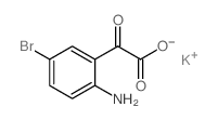 2-(2-amino-5-bromophenyl)-2-oxoacetic acid Structure