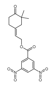 (Z)-6-oxo-2-ochtoden-1-yl 3,5-dinitrobenzoate Structure