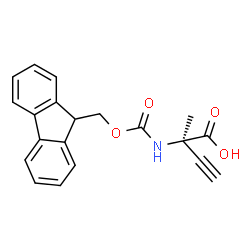 Fmoc-R-(ethynyl)Ala-OH Structure