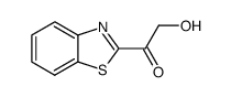 Ethanone, 1-(2-benzothiazolyl)-2-hydroxy- (9CI) Structure