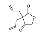 3,3-diallyldihydrofuran-2,4-dione结构式