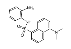 N-(2-aminophenyl)-5-(dimethylamino)-1-naphthalenesulfonamide Structure